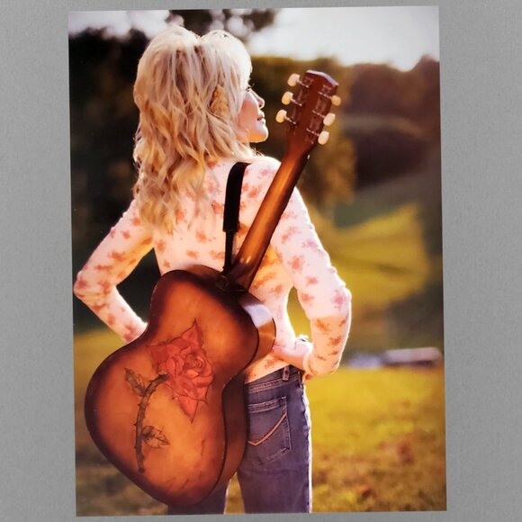 area51gallery Other - Dolly Parton Guitar Photograph Country Music Art